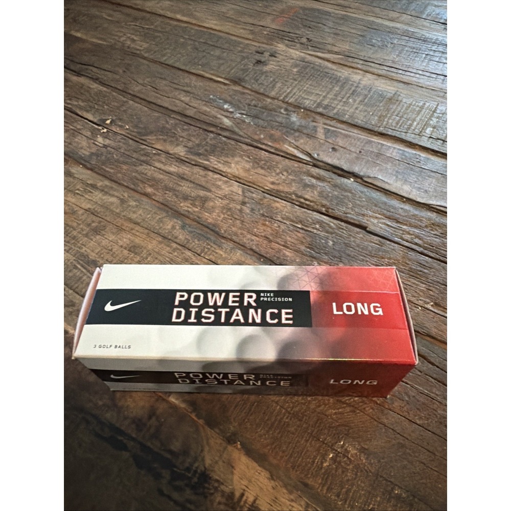 Nike Precision Power Distance PD Long Sleeve of 3 Golf Balls New!
